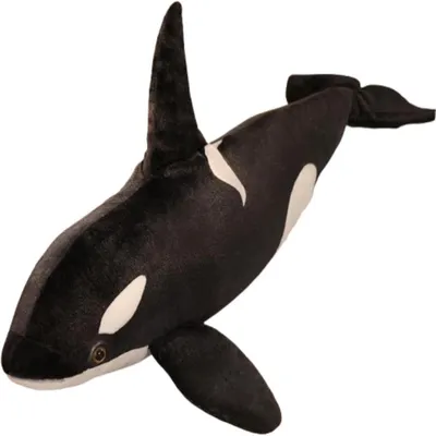 Produktbild von Orca Kuscheltier 50 cm Schwarz-Weiß