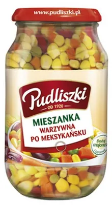 Obrázek produktu pro Pudliszki Mexická zeleninová směs 450 g