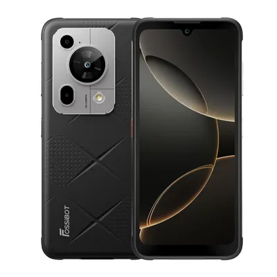 Produktbild von Smartphone FOSSIBOT F112 PRO – Android-Handy, 256 GB, 12 GB RAM, 6.88 Zoll, MediaTek Dimensity 6300, 7150 mAh – Schwarz