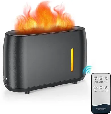 Immagine prodotto di Umidificatore da 240 ml con effetto fiamma e timer
