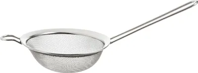 Produktbild von Edelstahl-Sieb - vielseitige Küchenhilfe - 1 Stück - 24 x 7 x 10 cm
