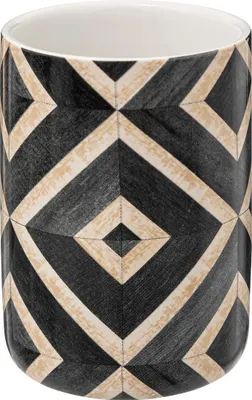 Zdjęcie produktu dla Kubek na szczoteczki do zębów HAPACHE, ceramiczny, Ø 7,6 cm