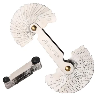 Productafbeelding van 52 Stuks Schroefdraadsteekmeters, Nauwkeurig Meetgereedschap