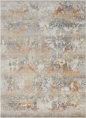 MY-RUG Koberec, Anjali 2, 240x170, sivo žltá zmes, plochá väzba, moderný  vzhľad, obývacia izba, chodba, obdĺžnikový