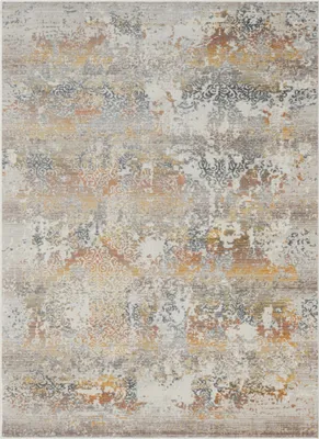 Obrázok produktu pre MY-RUG Koberec, Anjali 2, 240x170, sivo žltá zmes, plochá väzba, moderný  vzhľad, obývacia izba, chodba, obdĺžnikový