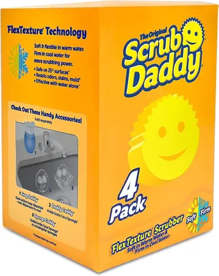 Productafbeelding van Scrub Daddy: Speciale reinigingsspons, 4 stuks
