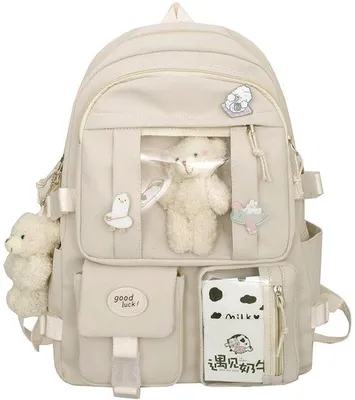 Productafbeelding van Kawaii Rugzak voor Meisjes met Schattige Accessoires