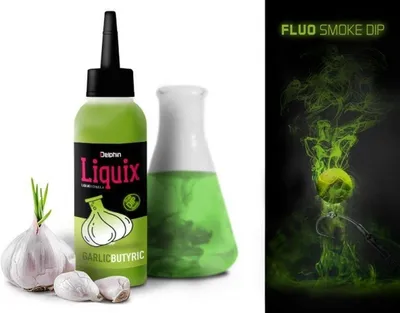 Produktbild von DELPHIN Fluo dip D SNAX, Knoblauch-Butyric, Lockmittel, 101003534