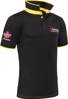 Produktbild von Nebulus Poloshirt JANDER Herren, Shirt, Sweatshirt, Polo, P4985 - Herren, schwarz, L