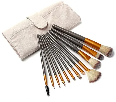 Produktbild von Wisam Professionelles Make-up-Pinselset – 12 Teile mit Etui