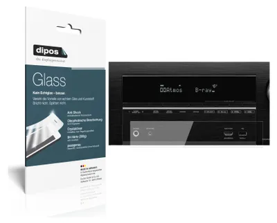 Produktbild von 2x Schutzfolie für Denon AVR-X3600H - Anti-Shock 9H Folie dipos Glass Kunststoffglas