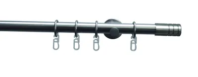 Produktbild von GARDINIA Zylinder Ø 20 Mm Edelstahl-Optik 200 cm