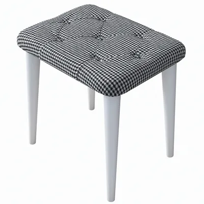 Obrázok produktu pre Skye Decor, Taburet - Dekisu (?ierna + biela)