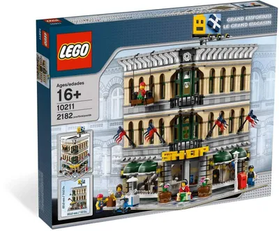Produktbild von Lego Großes Kaufhaus Hard to Find Items, 25 cm, 38 cm, 16 Jahr(e), 2182 Stück, Multi