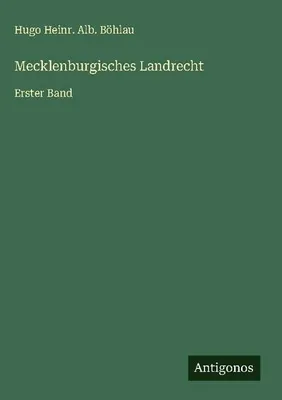 Produktbild von Mecklenburgisches Landrecht
