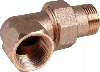 Produktbild von Messing-Winkelverschraubung mit O-Ring 3/4"
