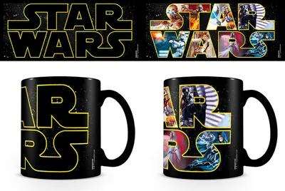 Produktbild von Star Wars - Heat-Changing Mugs - Logo - Characters