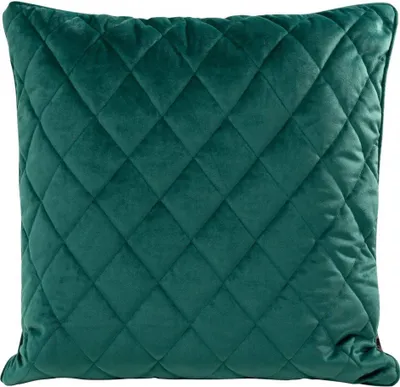 Produktbild von Samtkissenbezug 27 45x45 cm Dunkeltürkis