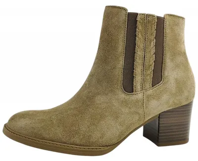 Image de Gabor - Bottines en daim, couleur beige, style décontracté
