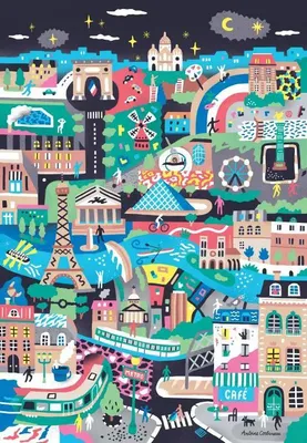 Image de Pieces & Peace - Puzzle « Monuments de Paris » - 1 000 pièces