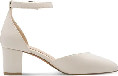Produktbild von MARCO TOZZI Damen Pumps offene Riemchenpumps mit Blockabsatz 2-24400-46, Größe:40 EU, Farbe:Beige
