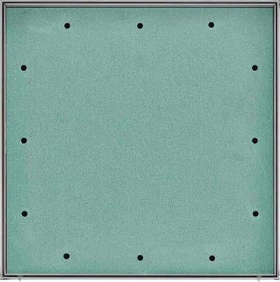 Produktbild von Upmann Revisionsklappe Vario-Star Revisionstür GK-Einlage 200x200mm Gipskarton Alu Rahmen Revision Wartungstür Wartungsklappe Wartung Reinigungsklappe Wartungsöffnung Feuchtraumgeeignet Trockenbau