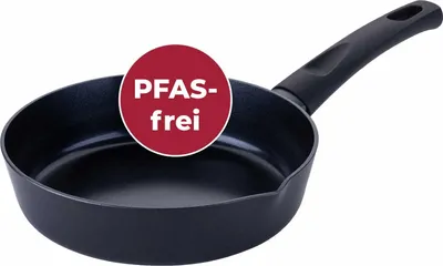 Produktbild von Fackelmann Bratpfanne Highrise Ø 20 cm aus recyceltem Aluminium mit keramischer Antihaft-Beschichtung Perfekt für jeden Herdtyp