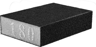 Produktbild von GRAPHITE Schleifschwamm 70x25x100 mm, Körnung K60/80/100/120/150/180/240, K180
