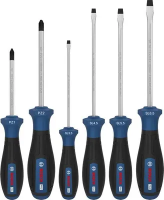 Produktbild von PRO Schraubendreher-Set PZ/SL, 6-tlg.