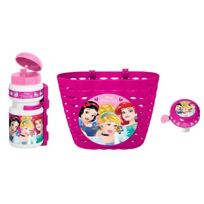 Produktbild von DISNEY PRINCESSES Combo (Körbchen + Trinkflasche + Klingel)