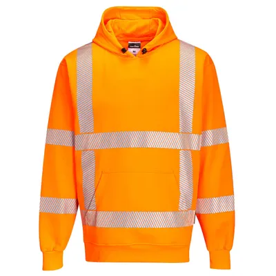 Produktbild von Portwest R477 RWS Kapuzen-Sweatshirt Orange Gr. S