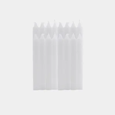 16 Tafelkerzen, mehrfarbig, 175 x 20 mm, Paraffin