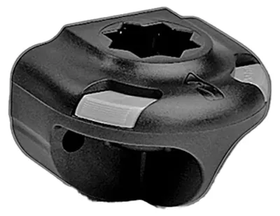 Produktbild von RAILBLAZA SIDEPORT Sternhalterung schwarz, für senkrechte Flächen