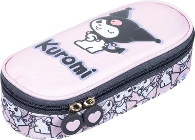 Produktbild von Gepolstertes Federmäppchen mit Innenklappe Kuromi Pink Majewski