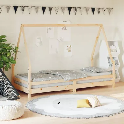 Image de 2025 Lit enfant moderne 90x200 cm pin massif - Lits d'enfant,Design 6600369 1parcel