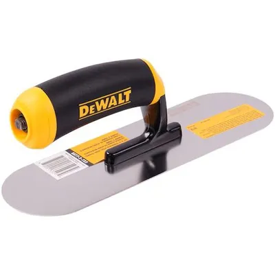 Produktbild von DeWALT Edelstahl-Poolkelle Bodenlegerkelle Griff 2K Zweiseitig Halbrund 254x76mm – 3-723