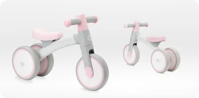Produktbild von MoMi TEDI – Ultraleichtes Kinder Laufrad (1,35 kg) aus Aluminium, fördert Gleichgewicht, werkzeugfrei montierbar, ab 1 Jahr – Rosa