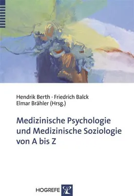 Produktbild von Medizinische Psychologie/medizinische Soziologie
