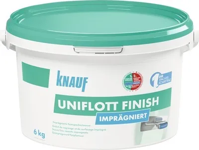 Zdjęcie produktu dla Impregnowana masa szpachlowa Knauf Uniflott Finish 6 kg