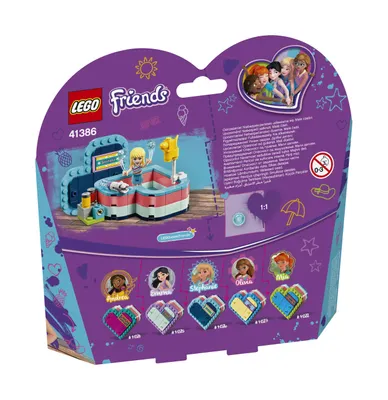 Immagine prodotto di LEGO 41386 Friends la scatola a cuore estiva di Stephanie