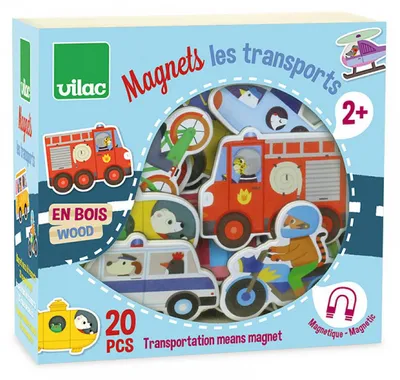 Image de Vilac Les magnets des transports