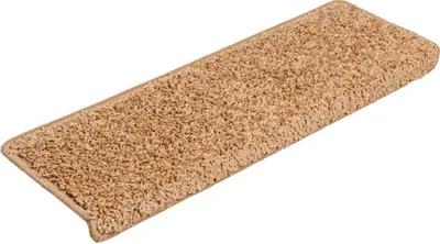 Immagine prodotto di Tappetini per scale 30 pz 65x21x4 cm Beige Bordo rettangolare