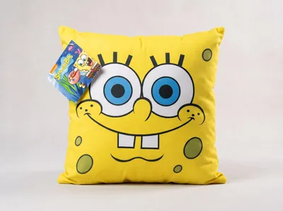 Produktbild von SpongeBob Schwammkopf Dekokissen (ca. 40 x 40 cm)