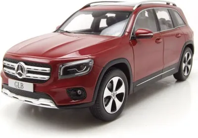 Produktbild von Mercedes GLB X247 2019 patagonienrot metallic Modellauto 1:18 Solido