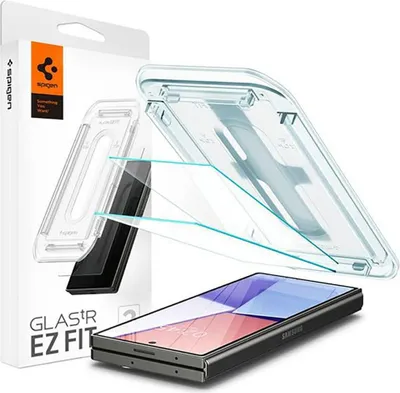 Obrázok produktu pre Spigen GLAS.tR EZ Fit, Samsung, Galaxy Z Fold 6, Odolné proti poškriabaniu, Priehľadná, 2 kusov