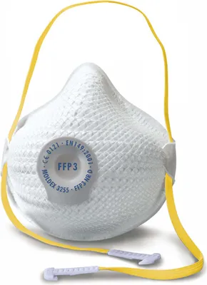 Obrázok produktu pre Respirátor AIR 325501 FFP3 NR D s výdychovým ventilom skladací S/M 10ks/ks MOLDEX