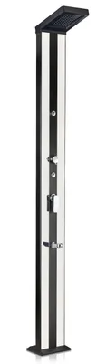 Produktbild von GRE Aluminium-Solardusche DSALP38 – 38 Liter, mit Fußwaschhahn