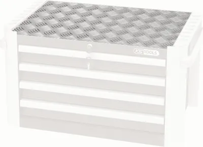 Produktbild von KS TOOLS Arbeitsplatte Werkzeugwagenaufsatz 885.9920 625mm 335mm 1 6mm