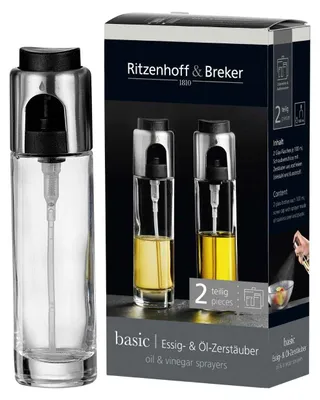 Produktbild von Ritzenhoff & Breker Basic Essig & Öl Zerstäuber 100 ml 2-teilig