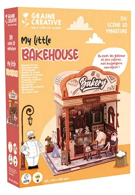 Image de Maquette en bois miniature à construire - Bakehouse